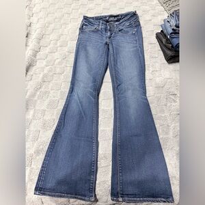 American Eagle Outfitters Blue Flare Jeans